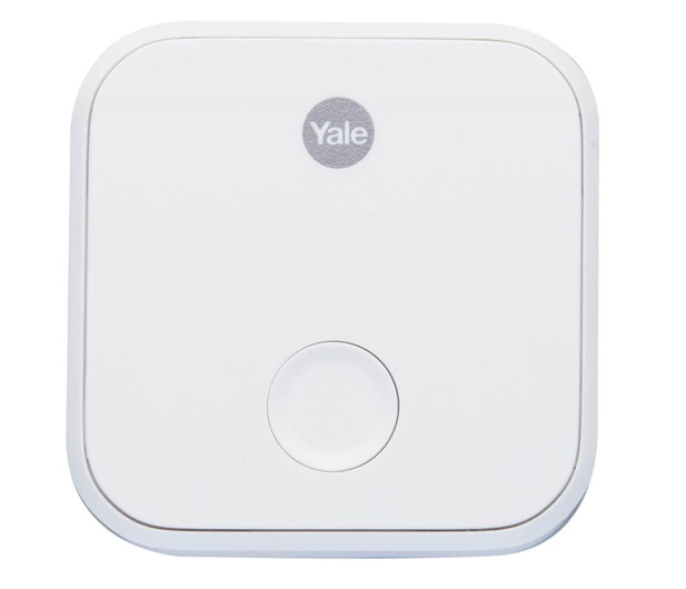 Yale Yale Zestaw Linus Smart Lock srebrny + WiFi Bridge - 630893 - zdjęcie 3
